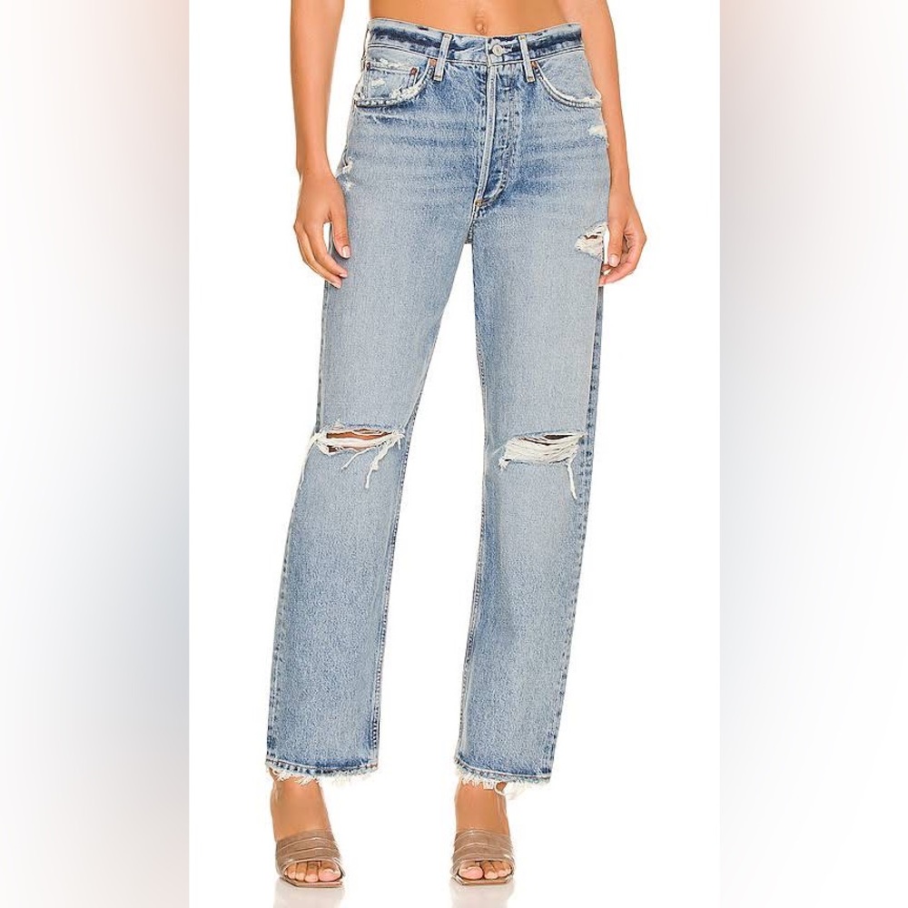 AGOLDE 90s Jean in Medium Blue Wash